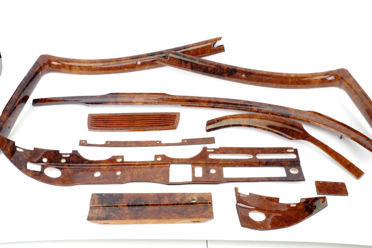 MercedesBenz Wood Trim Restored by Igor Smirnov Mercedes Auto Wood